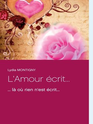 cover image of L'Amour écrit...